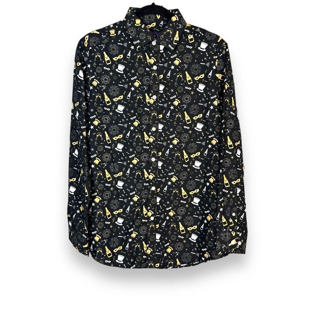 Simon Banks New Years Eve Dress Shirt New